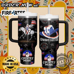 Personalized Cowboy Carter Country Music Tumbler Custom Drinkware With Texas And Western Artwork