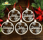 Personalized Family Christmas Ornament Xmas Tree Decorations Gift for Family’s Member