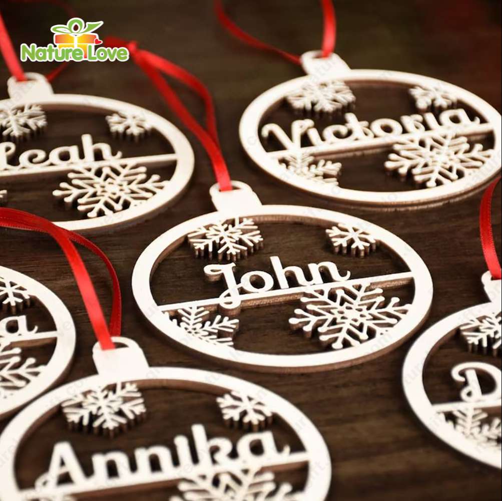 Personalized Family Christmas Ornament Xmas Tree Decorations Gift for Family’s Member