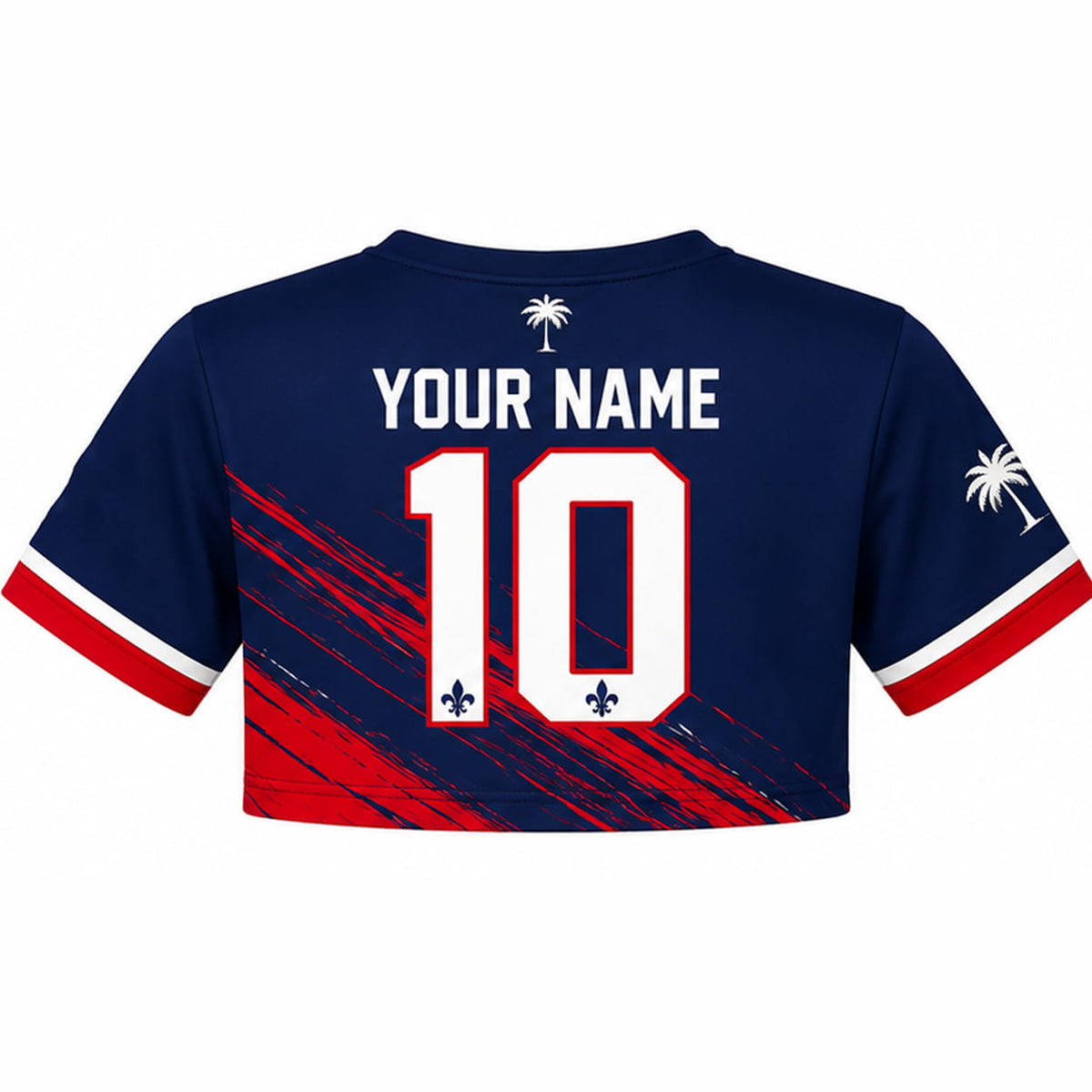 Personalized Haiti World Cup 2026 Crop Top Jersey