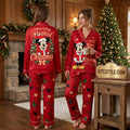 Personalized Mickey Mouse Have A Very Magical Christmas Button Down Pajamas
