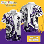 Personalized NFL Minnesota Vikings Hawaiian Shirt Special Realtree Hunting Design Aloha Shirt