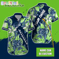 Personalized NFL Seattle Seahawks Hawaiian Shirt Special Tropical Fruit Aloha Shirt
