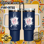Personalized New York Yankees Tumbler With Paint Splash Design Customizable Baseball Drinkware