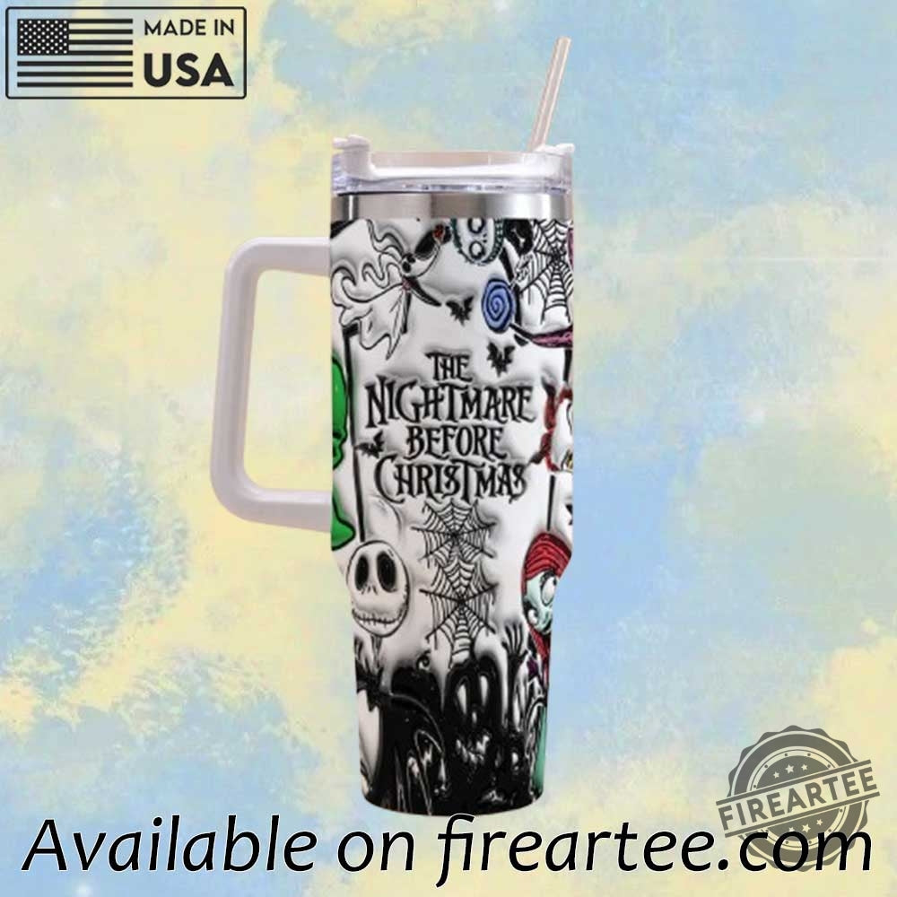 Personalized Nightmare Before Christmas Stanley Tumbler