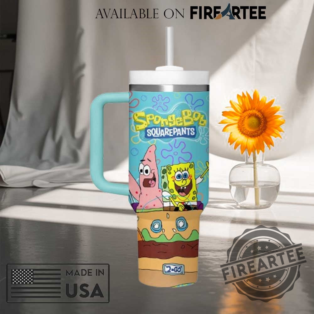 Personalized Spongebob Squarepants Tumbler