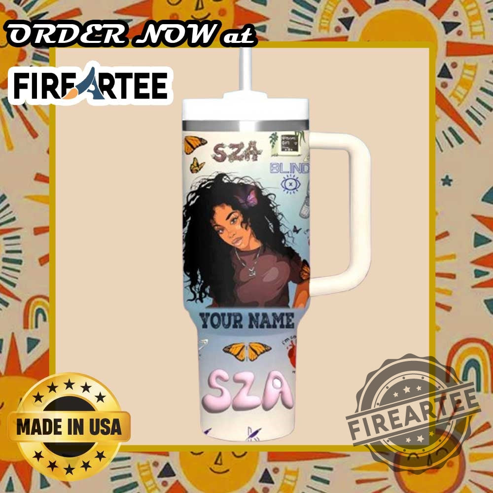 Personalized Sza Good Days Tumbler Custom Drinkware With Artistic Sza Design And Lyrics