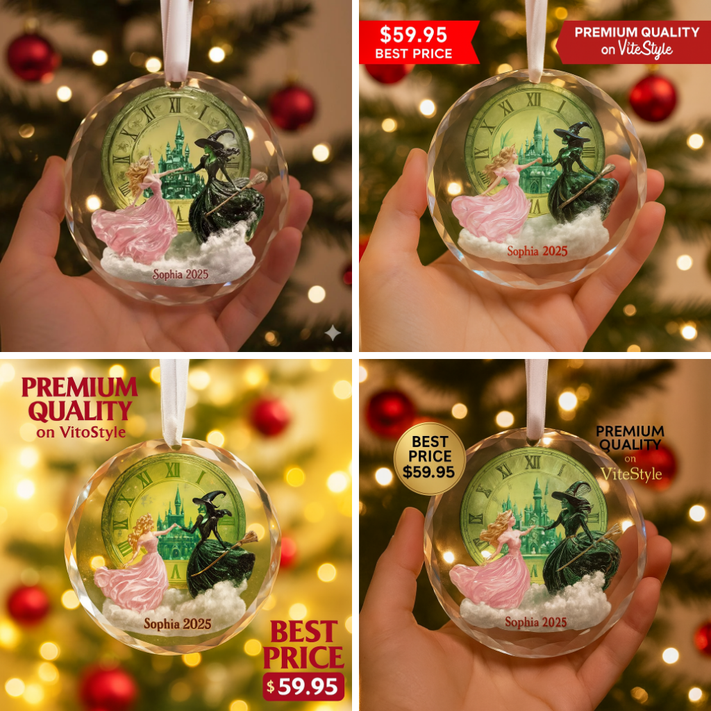 Personalized Wicked Christmas Ornament