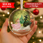Personalized Wicked Christmas Ornament