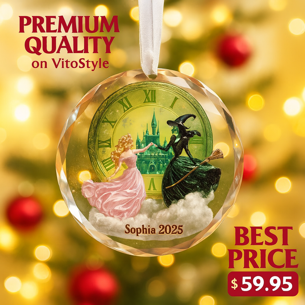 Personalized Wicked Christmas Ornament