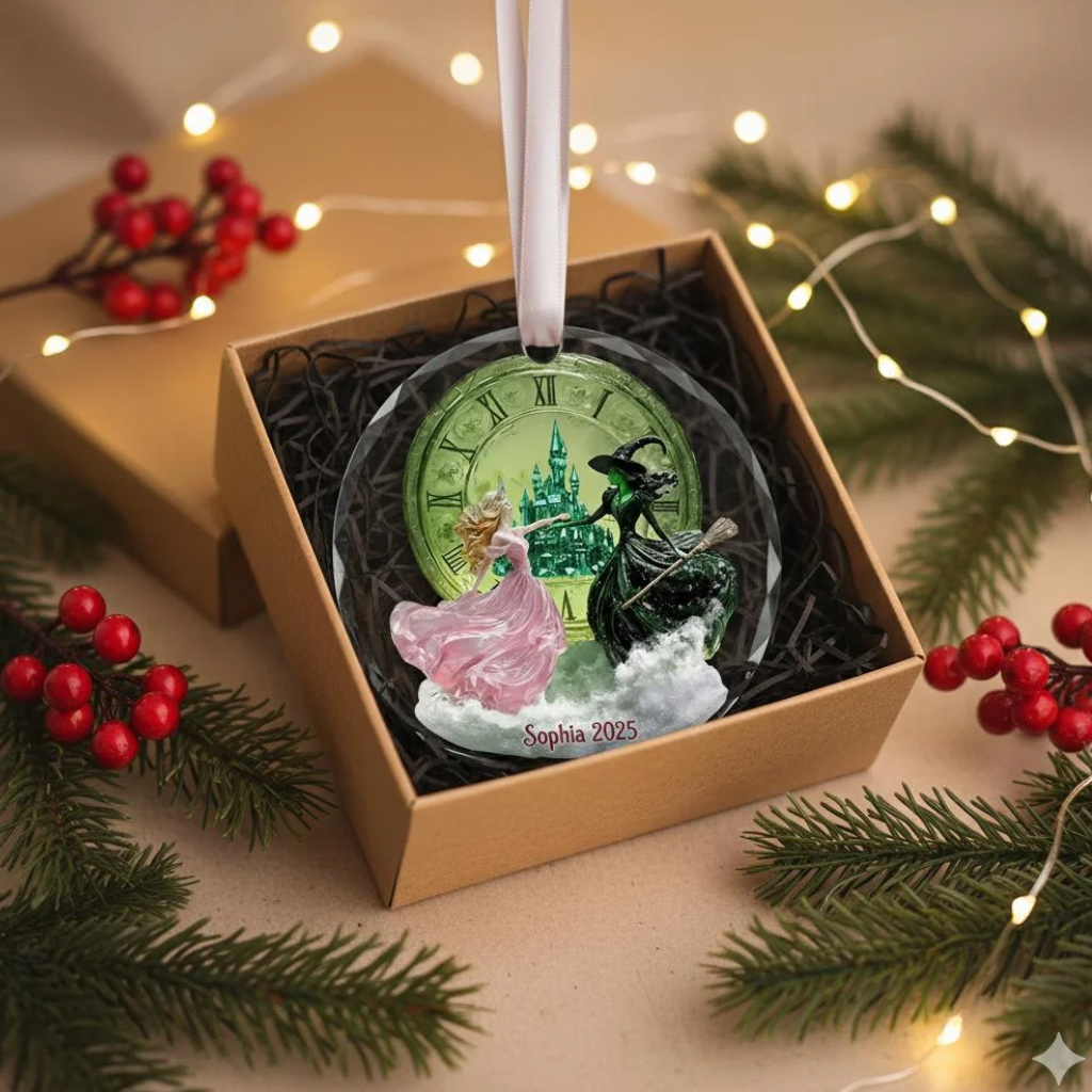Personalized Wicked Christmas Ornament