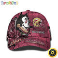 Personalized NCAA Florida State Seminoles All Over Print BaseBall Cap Show Your Pride