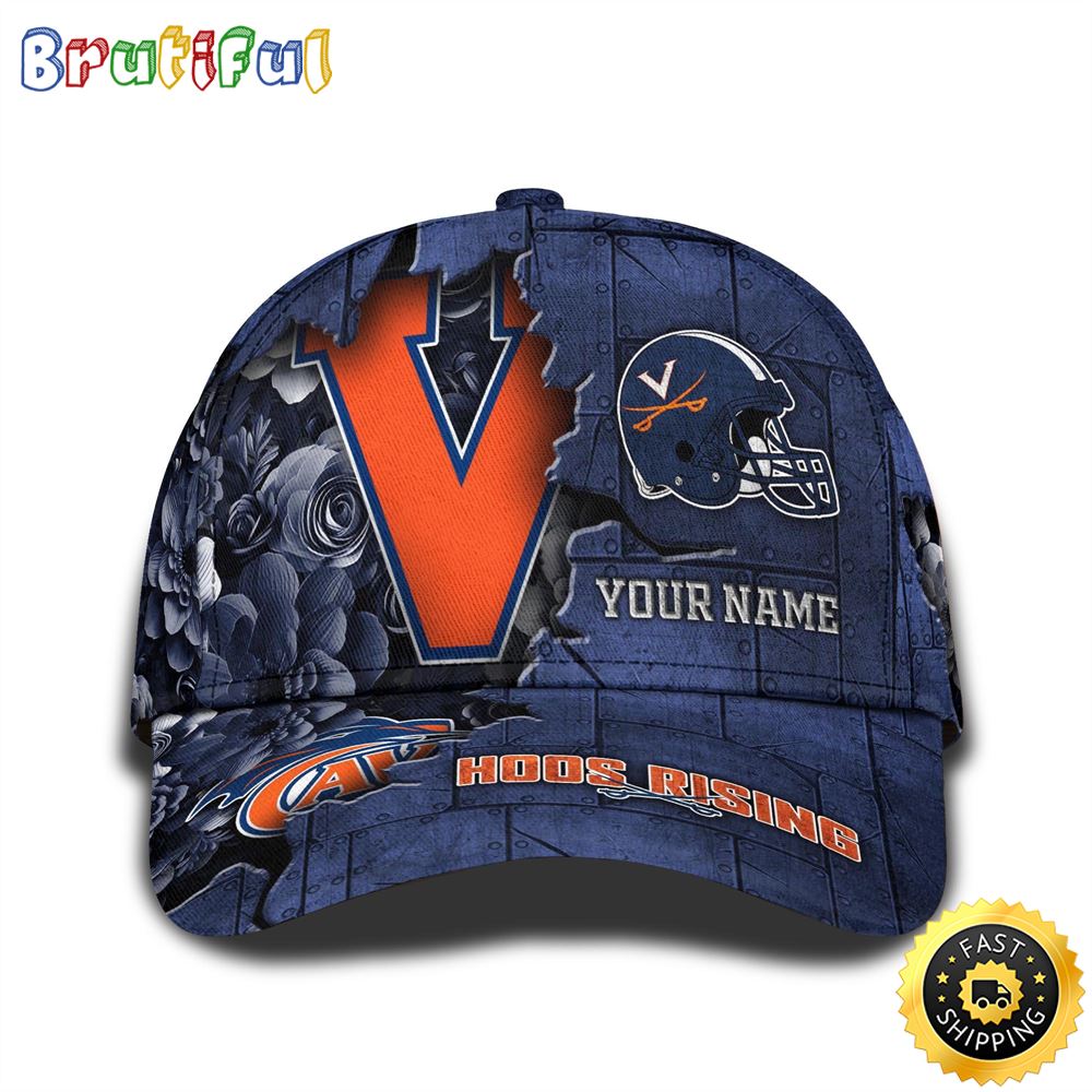 Personalized NCAA Virginia Cavaliers All Over Print Baseball Cap Show Your Pride