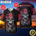 Personalized NFL Arizona Cardinals Baseball Jersey Vampire Skull