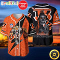 Personalized NFL Cincinnati Bengals Baseball Jersey Stylish Baseball Tops