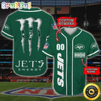 Personalized NFL New York Jets Baseball Jersey Sportswear Tops