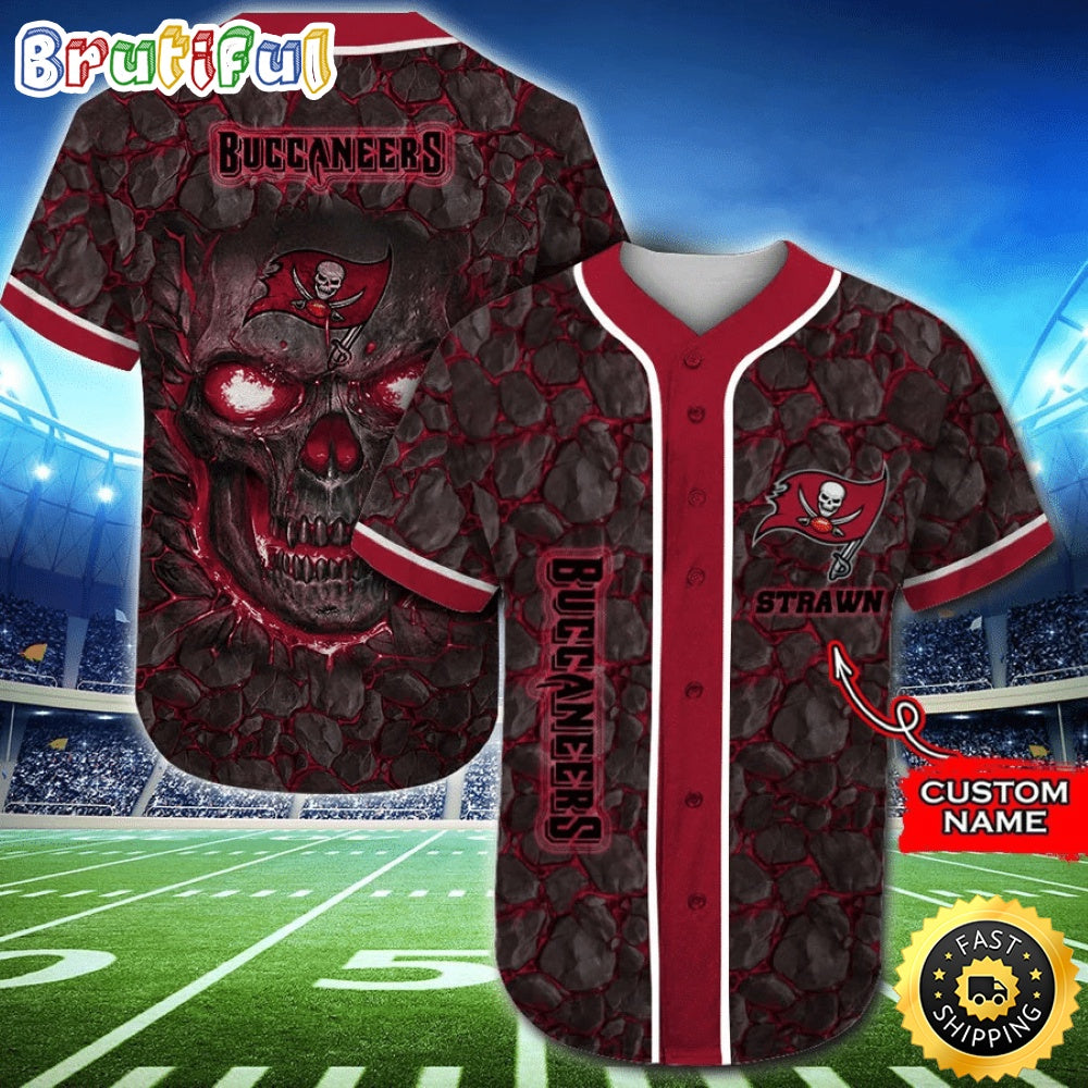 Personalized NFL Tampa Bay Buccaneers Baseball Jersey Timeless Sportswear