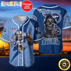 Personalized NFL Tennessee Titans Baseball Jersey Athletic Team Shirts