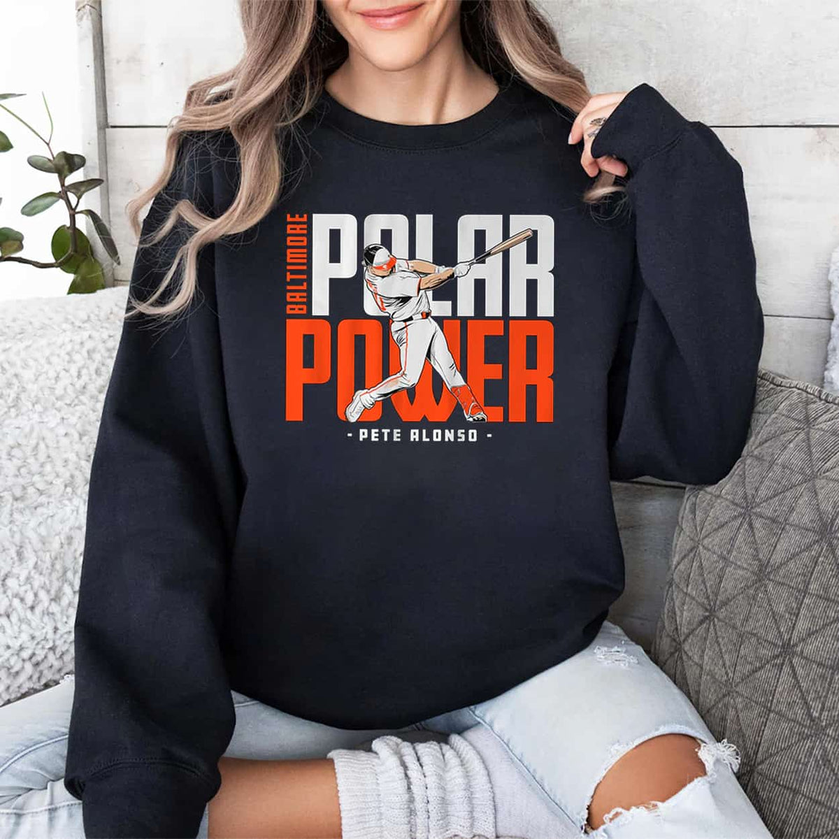 Pete Alonso Polar Power Baltimore Shirt
