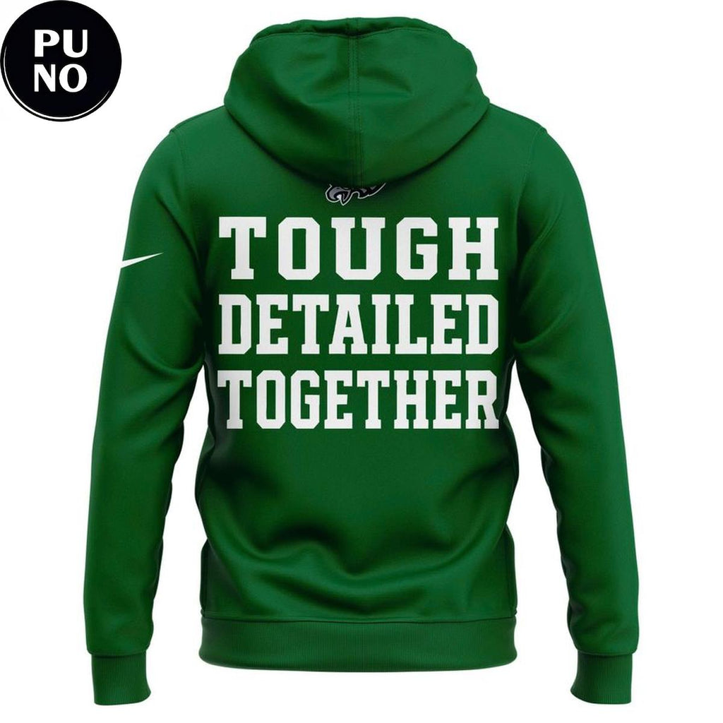 Philadelphia Eagles 2026 Tough Detailed Together Hoodie T-Shirt