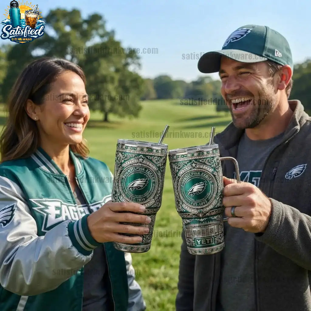 Philadelphia Eagles 40oz Stainless Steel Tumbler
