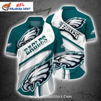 Philadelphia Eagles Aloha Shirt Modern Stripes And Team Logo