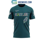 Philadelphia Eagles Celebration Grateful Dead 60 Years Night Shirt