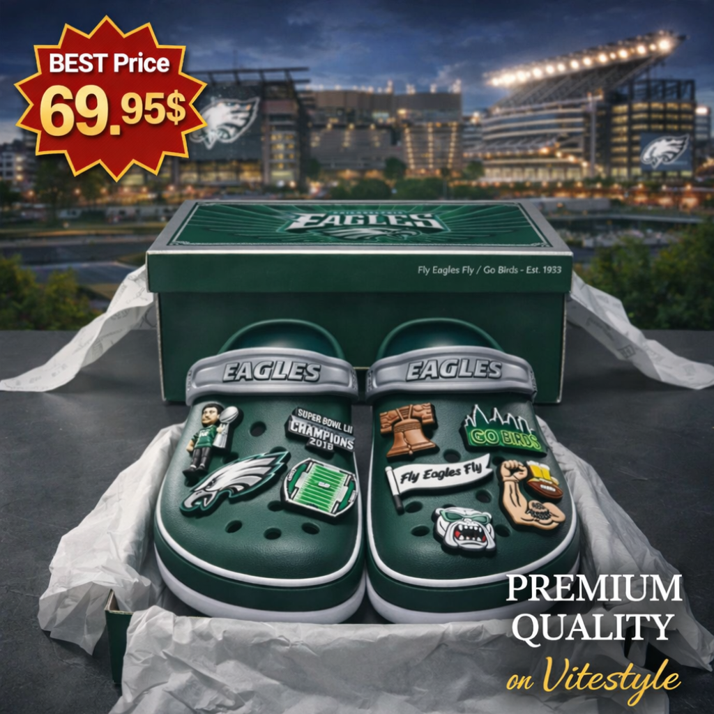 Philadelphia Eagles Crocband Charms Crocs 2026