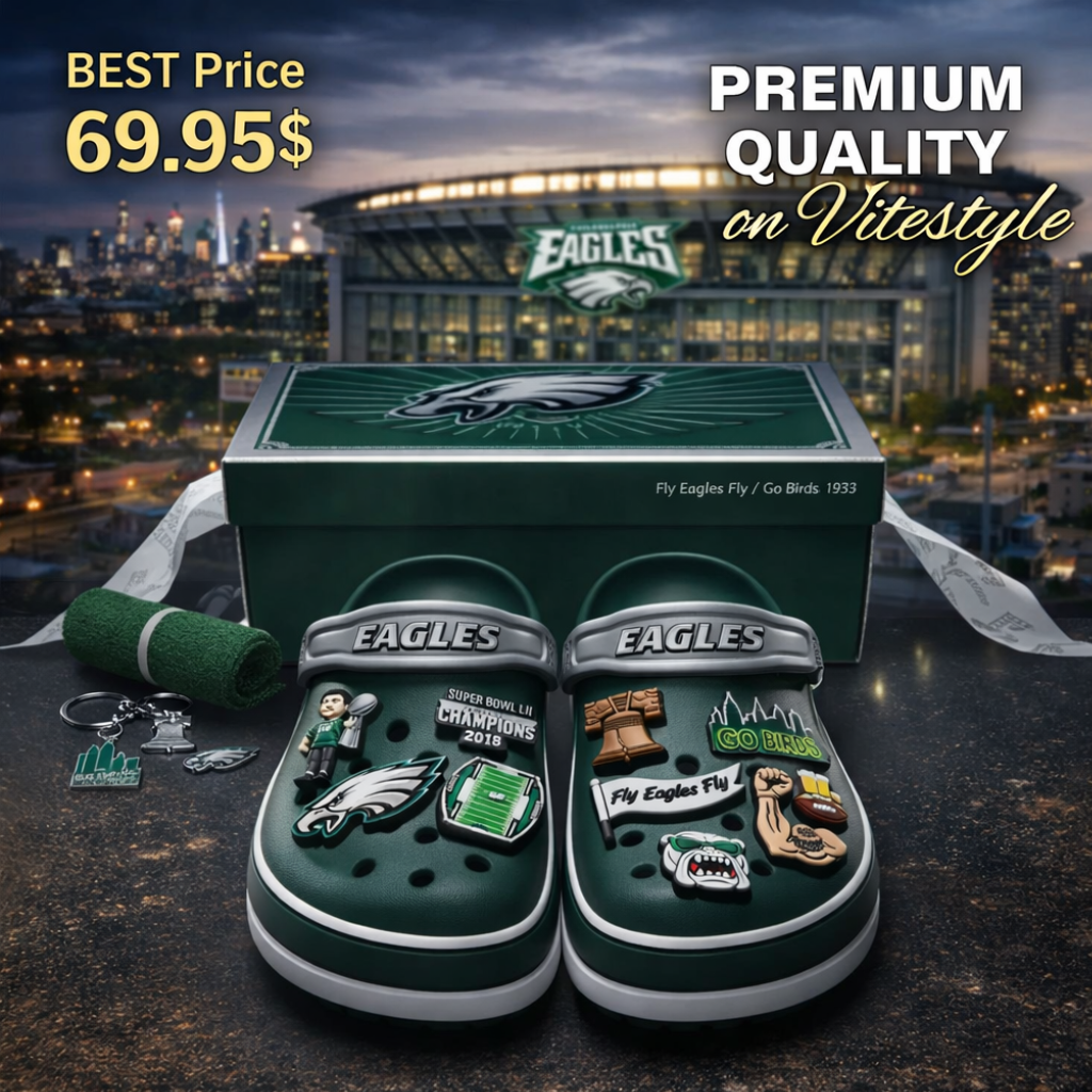 Philadelphia Eagles Crocband Charms Crocs 2026