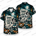 Philadelphia Eagles First Day Halloween Creature Hawaiian Shirt
