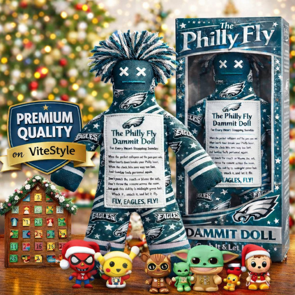 Philadelphia Eagles Game Day Stress Dammit Doll