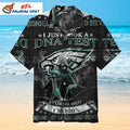 Philadelphia Eagles Midnight Green DNA Test Hawaiian Shirt