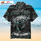 Philadelphia Eagles Midnight Green DNA Test Hawaiian Shirt