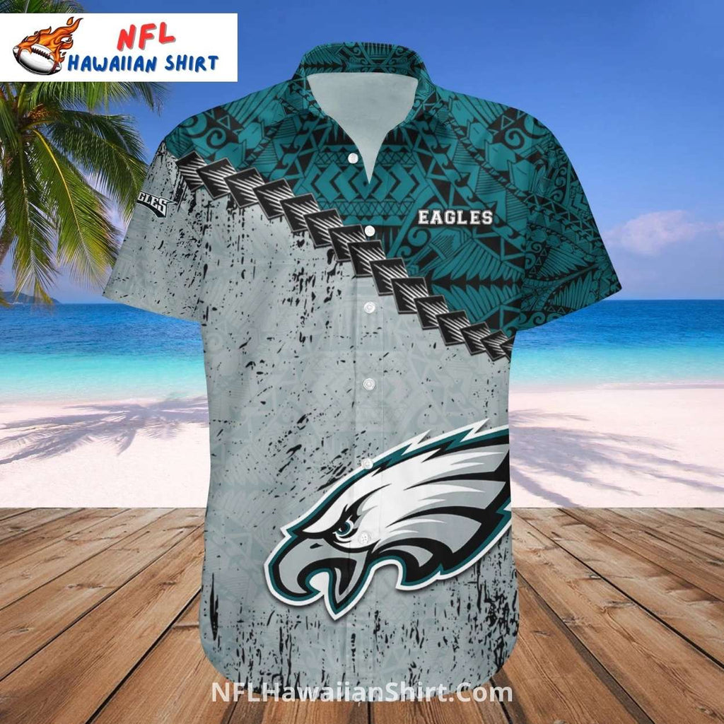 Philadelphia Eagles Polynesian Pattern Hawaiian Shirt