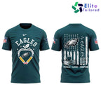 Philadelphia Eagles Teacher Appreciation 2026 Graphic T-Shirt