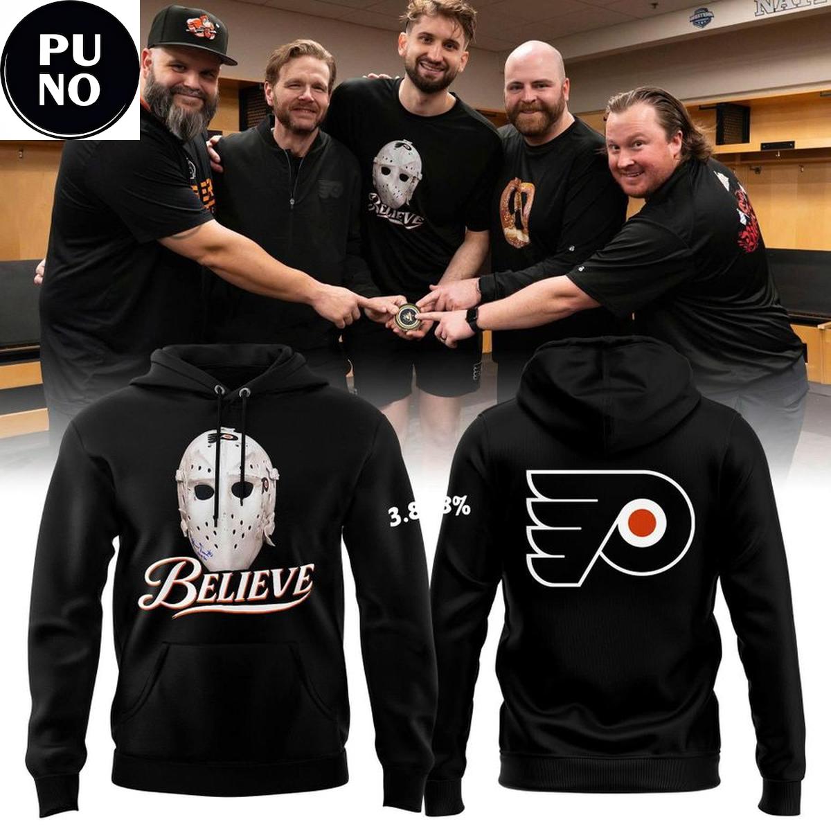 Philadelphia Flyers Believe Mask 2026 Hoodie T-Shirt