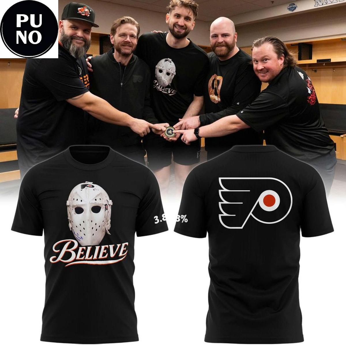 Philadelphia Flyers Believe Mask 2026 Hoodie T-Shirt