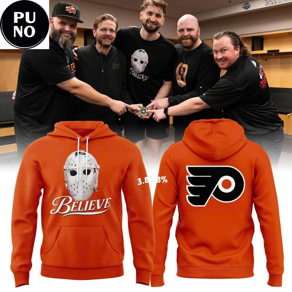 Philadelphia Flyers Believe Mask 2026 Hoodie T-Shirt