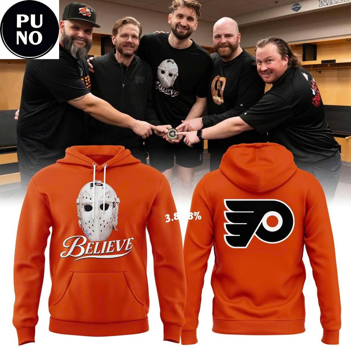 Philadelphia Flyers Believe Mask 2026 Hoodie T-Shirt