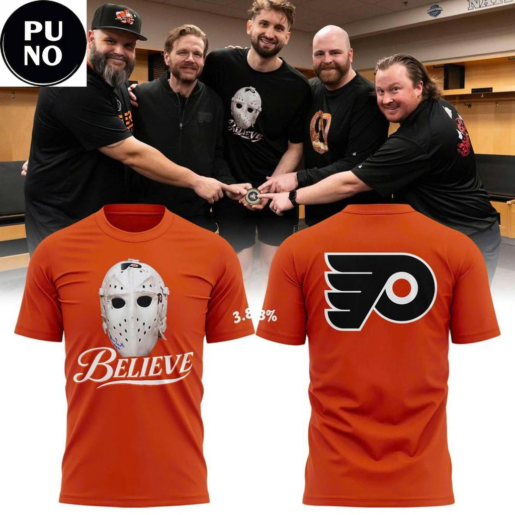 Philadelphia Flyers Believe Mask 2026 Hoodie T-Shirt