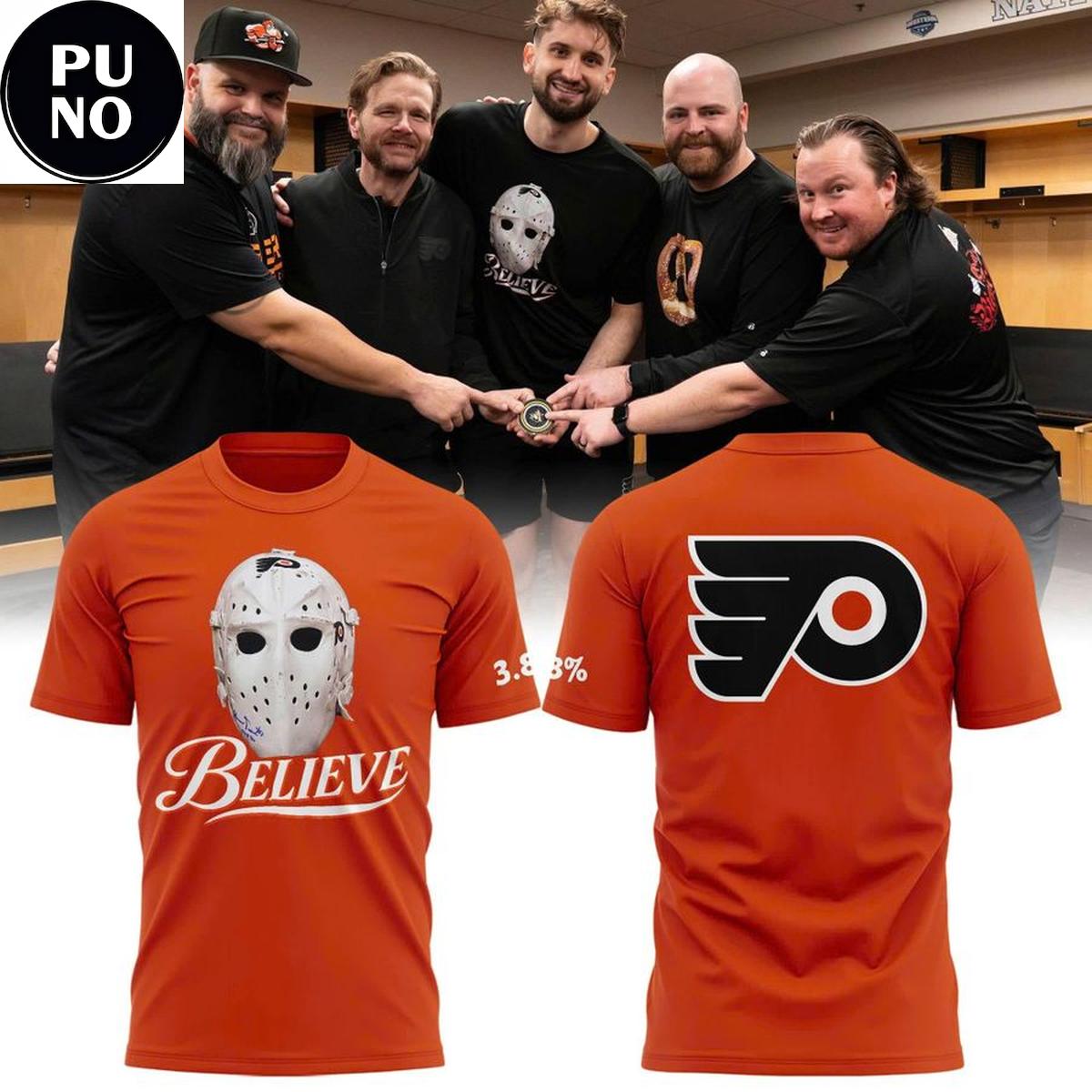 Philadelphia Flyers Believe Mask 2026 Hoodie T-Shirt