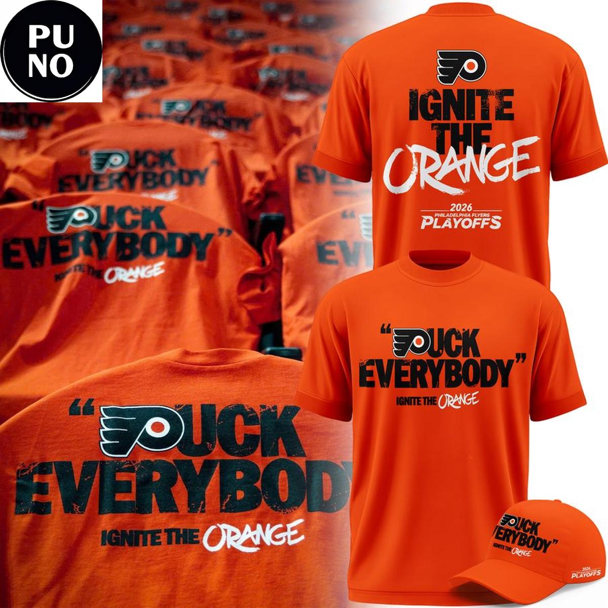 Philadelphia Flyers Puck Everybody PlayOffs 2026 For Fans Shirt
