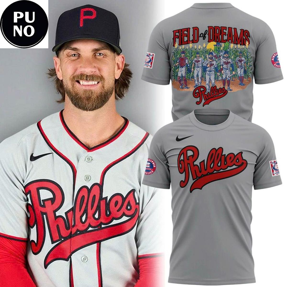 Philadelphia Phillies 2026 MLB Field of Dreams Game Hoodie T-Shirt