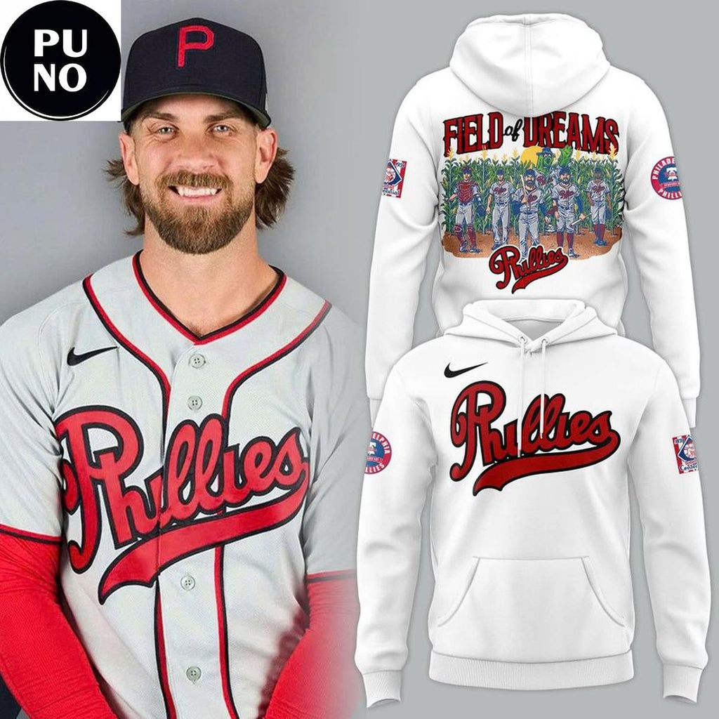 Philadelphia Phillies 2026 MLB Field of Dreams Game Hoodie T-Shirt