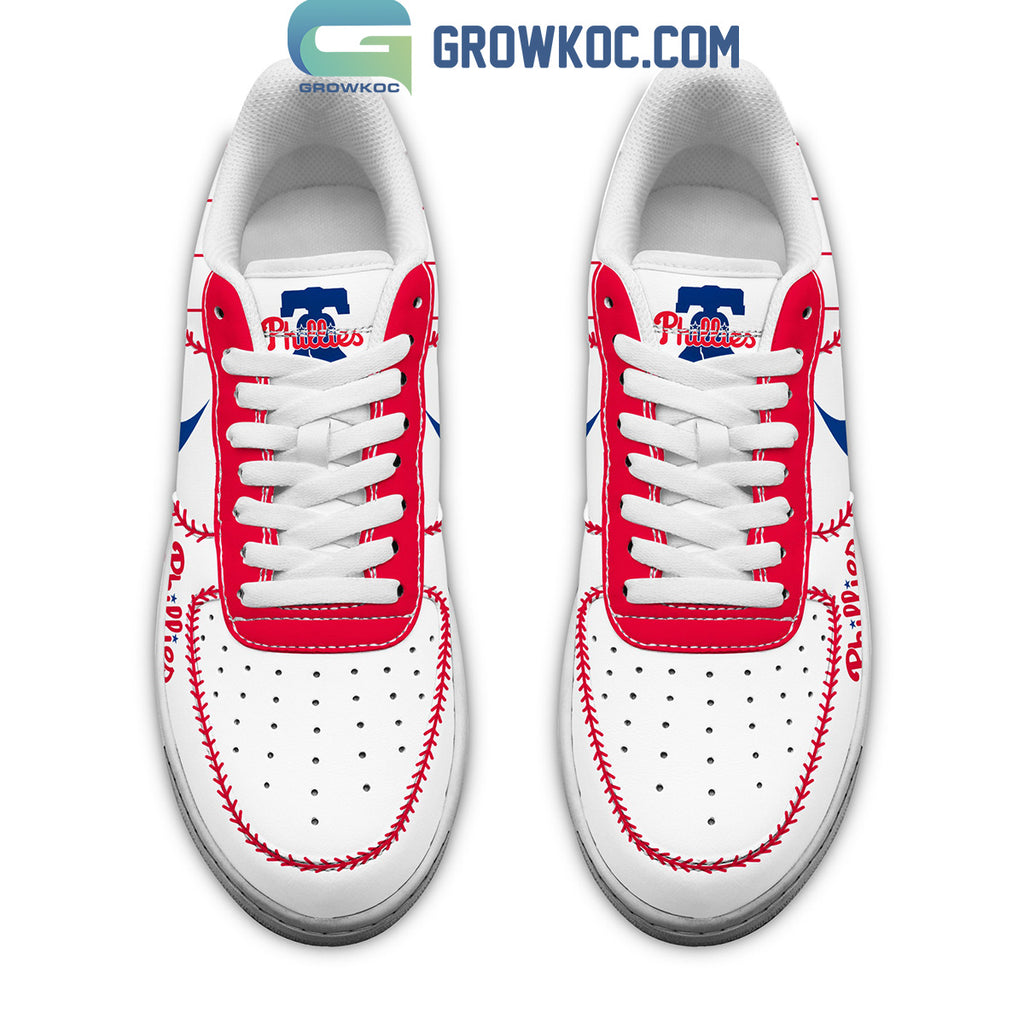 Philadelphia Phillies Fan Personalized Air Force 1 Shoes