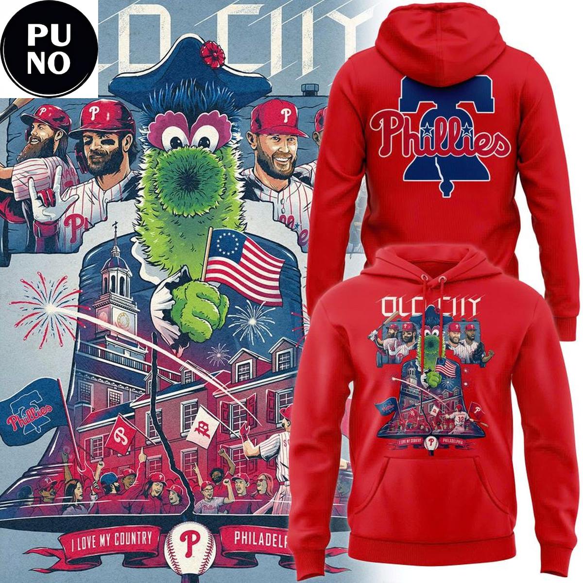 Philadelphia Phillies Old City All-Star Week 2026 Hoodie T-Shirt