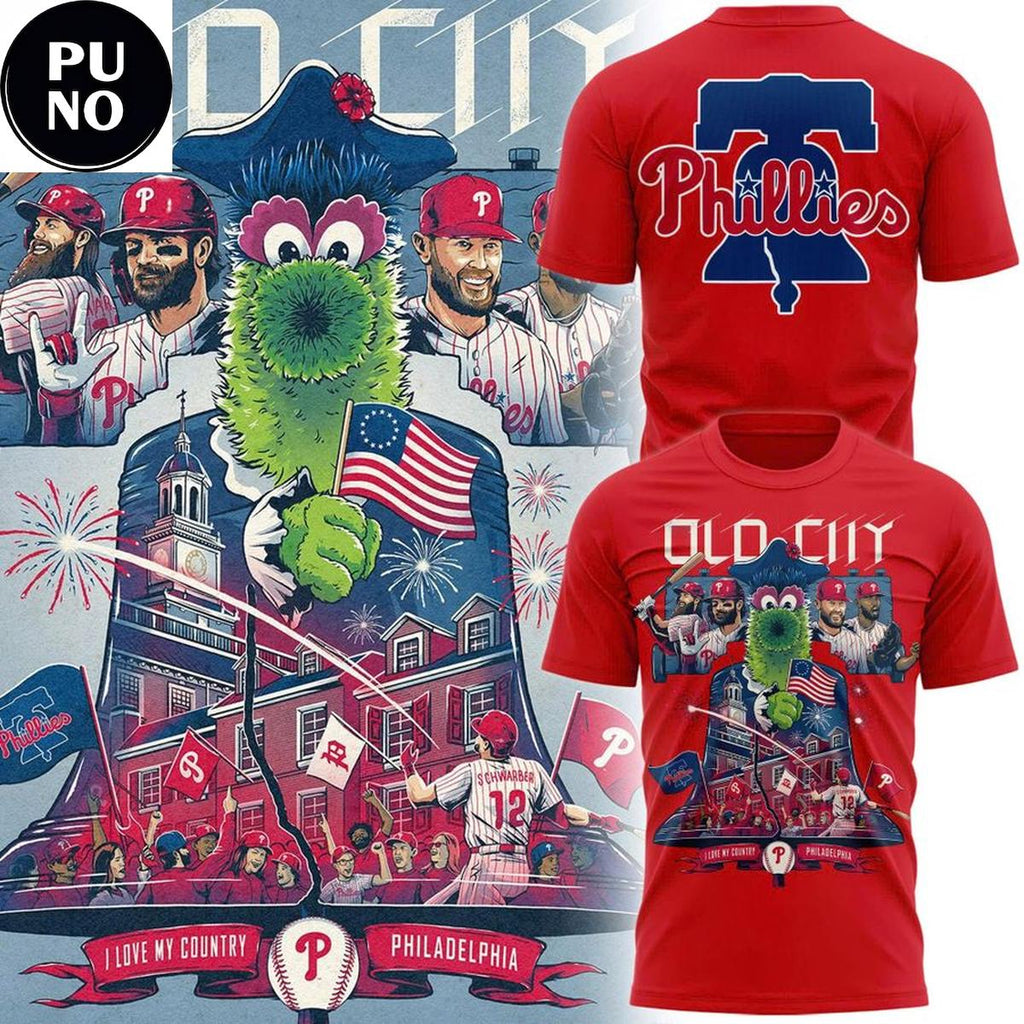 Philadelphia Phillies Old City All-Star Week 2026 Hoodie T-Shirt