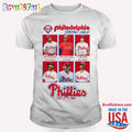 Philadelphia Phillies Starting Lineup Est 1883 T Shirt