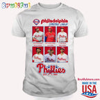 Philadelphia Phillies Starting Lineup Est 1883 T Shirt