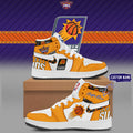 Phoenix Suns Basketball Personalized Air Jordan 1 Shoes
